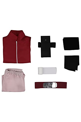 Enhopty Hokage Sarada Uchiha - Disfraz de Halloween Carnival, talla M (altura: 120-130 cm)