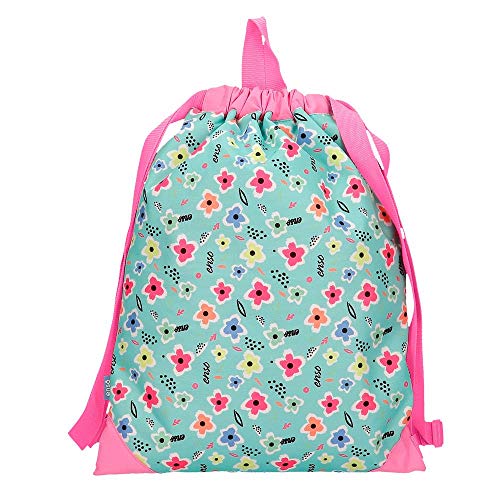 Enso Love The Nature Mochila Saco Multicolor 35x46 cms Poliéster