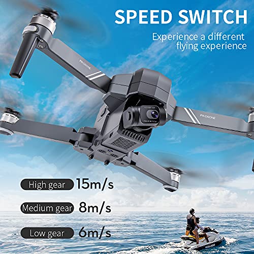 Entrega en 3~7 Días, SJRC F11 Pro 4K GPS Drone con EIS Cámara HD, Cardán Mecánico de 3 Ejes, Distancia de Control de 1,2km, 5.8Ghz WiFi FPV Drones Adultos, 26Minutos Profesional Quadcopter (2 Pilas)