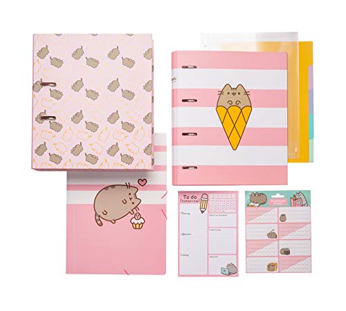 ERIK - Set de Papelería Pusheen Rose Collection (5 productos)