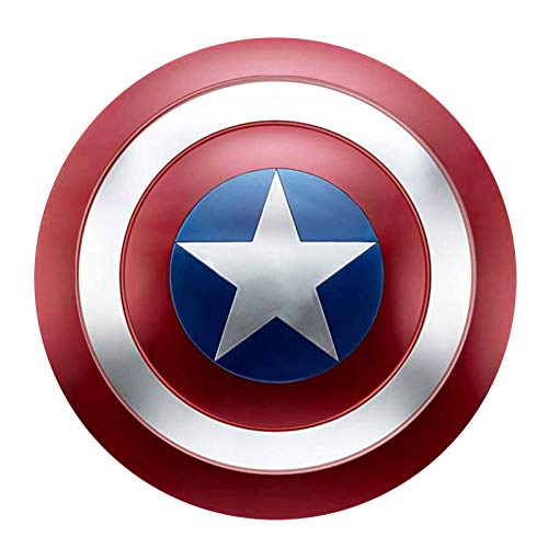 Escudo Capitan America Metal Adulto 1: 1 Custome Cosplay Props para 47.5CM