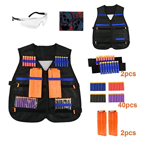 Esnow Kit de chaleco táctico para Nerf N-Strike Elite Series