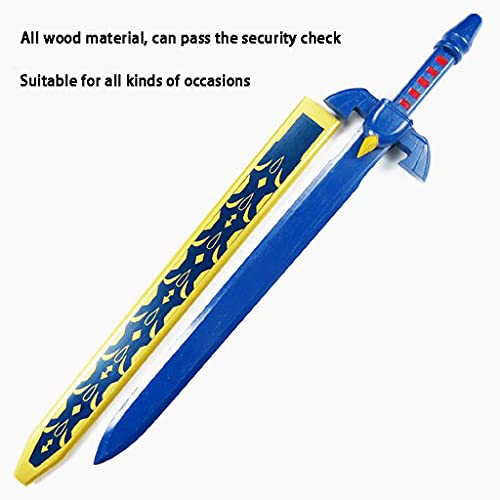 Espada De Madera The Legend of Zelda Link's Sky Evil Sword,PU Shield,Cosplay Anime Props,Modelo de Madera (Varias Opciones)