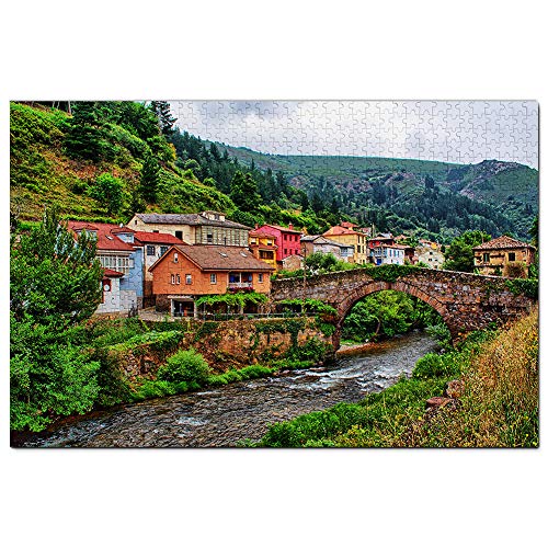 España Asturias España Puzzle 1000 Piezas para Adultos Familia Rompecabezas Recuerdo Turismo Regalo