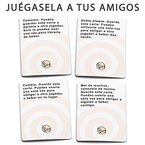 Estas Cartas Te Pondrán Pedo - Un Divertido Juego para Beber en Fiestas