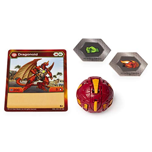 Estuche de Almacenamiento Bakugan para Criaturas coleccionables, de 6 años en Adelante, un bakugan Incluido, Dragonoid