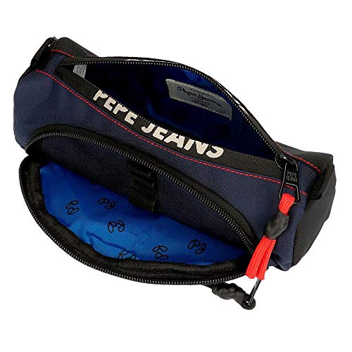 Estuche Pepe Jeans Split, Azul, 22x6,5x7 cms