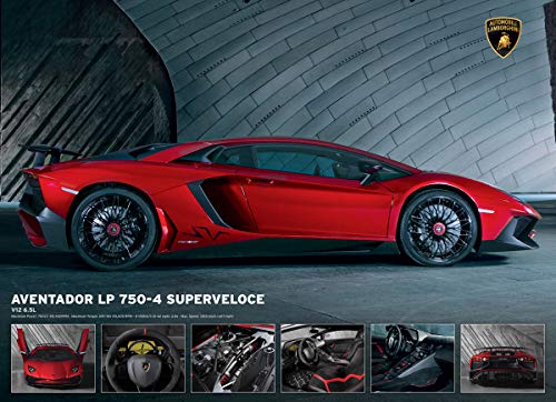 EuroGraphics "Lamborghini Aventador 7504 SV Puzzle (1000 Piezas, Multicolor)