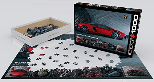 EuroGraphics "Lamborghini Aventador 7504 SV Puzzle (1000 Piezas, Multicolor)