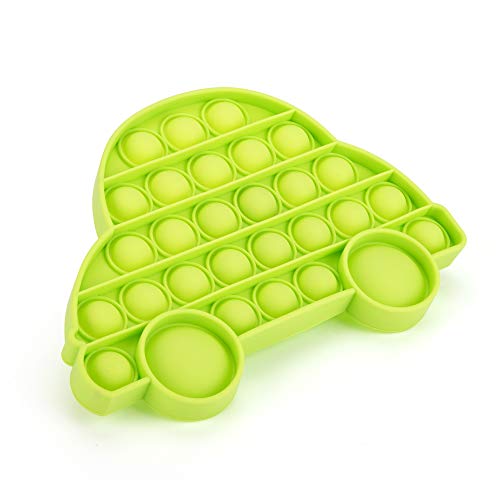 Excellentas Fidget Push Pop Toy Cojín de aire Pop it Bubble anti estrés juguete de habilidad para jóvenes y mayores, adultos o niños coche