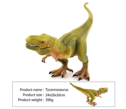 EXCROLY Juguete De Simulación De Tiranosaurio para NiñOs, Regalo De Figura De Acción De Modelo De Dinosaurio