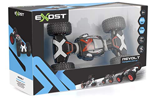 EXOST - Coche teledirigido con Mando a Distancia, 2 Modos, 4 x 4 o Carrera, Juguete a Escala 1:14