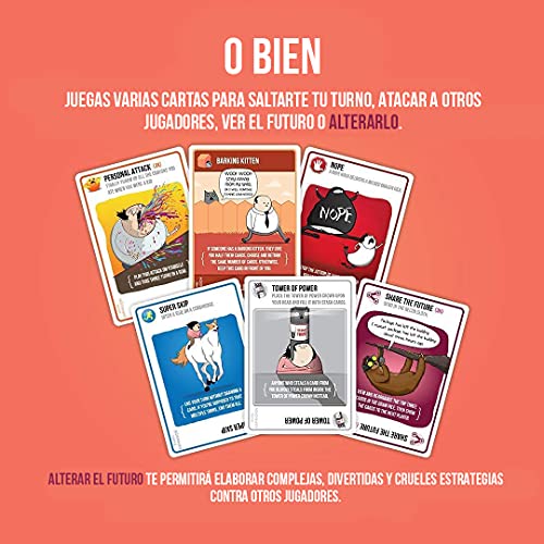 Exploding Kittens Juego de Mesa en Español