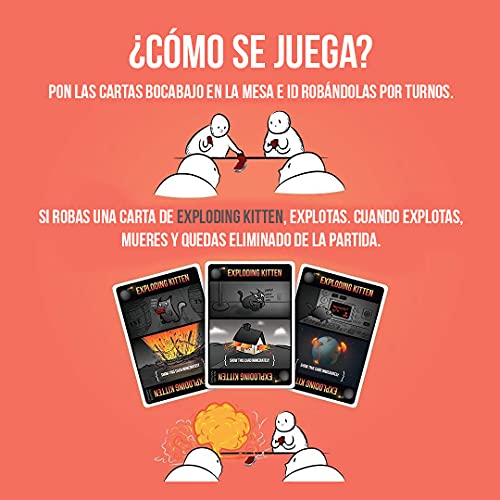 Exploding Kittens Juego de Mesa en Español