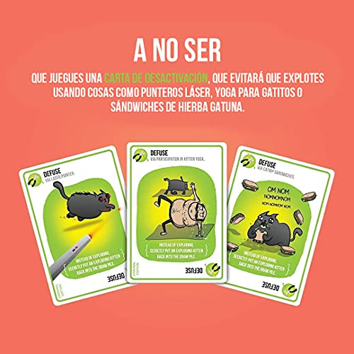 Exploding Kittens Juego de Mesa en Español