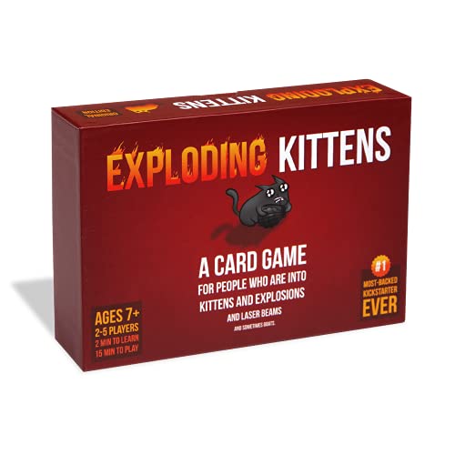 Exploding Kittens: Un Juego de Cartas - En Inglés