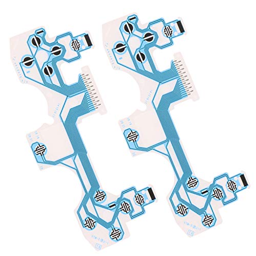F Fityle Premium Película Conductora para Videojuego PS4 Repuesto de Reemplazo para Sony Tamaño de 122mm