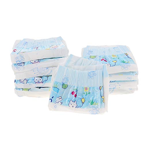 F Fityle Super Absorbent Puppy Pants Cojines De Menstruación para Perros 10PCS - XS