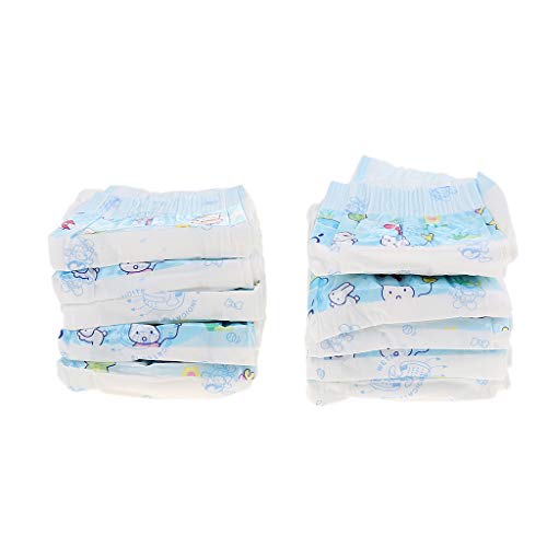 F Fityle Super Absorbent Puppy Pants Cojines De Menstruación para Perros 10PCS - XS