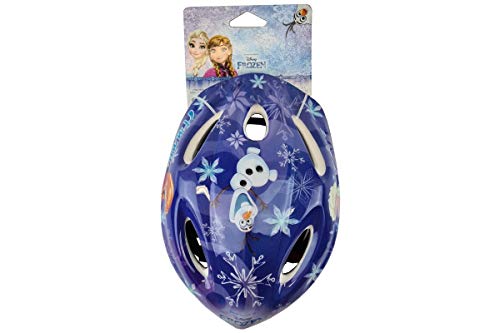 F2 Frozen Casco de Bicicleta, Niñas, Multicolor, 52-56 cm Kopfumfang