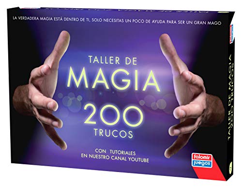 Falomir-Caja Magia 200 Trucos Juego de Mesa, multicolor, (32-1160)