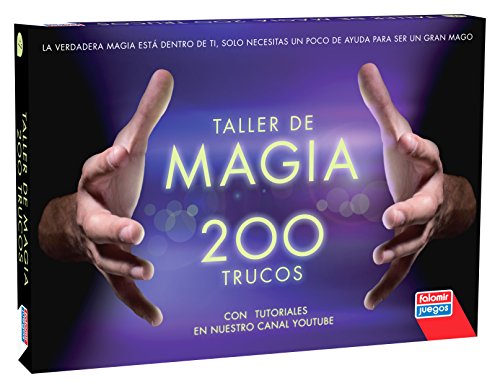 Falomir-Caja Magia 200 Trucos Juego de Mesa, multicolor, (32-1160)