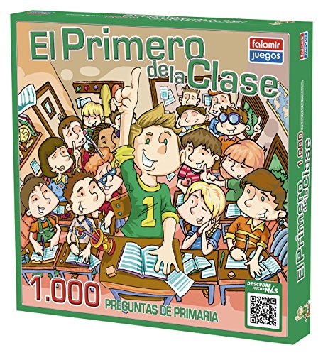 Falomir Juego de Mesa Educativo, 1000 Preguntas, multicolor, El primero de la clase 1.000 (646460)