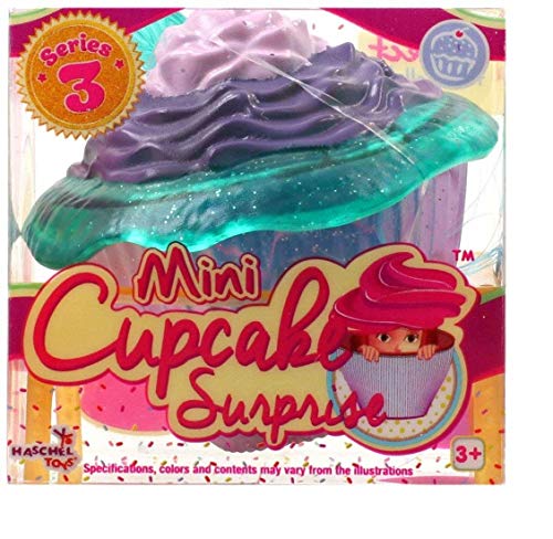 Familienkalender Muñeca Mini Cupcake Surprise con aroma, 5,5 x 5,5 cm, regalo para niños, niñas, niños, juguete