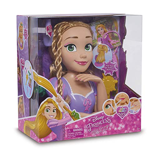 Famosa-DND03 Disney Princess Rapunzel Busto Deluxe, Multicolor (Giochi Preziosi Spagna DND03000)