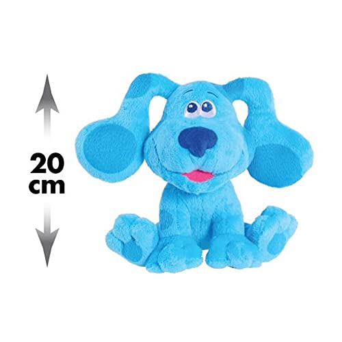 Famosa- Peluche básico de Blues Clues, tamaño 19 cm, color azul, para todas las edades (BLU00210)