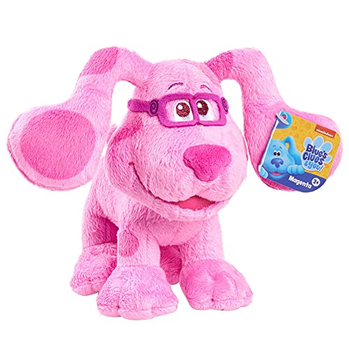 Famosa- Peluche básico de Blues Clues, tamaño 19 cm, color magenta, para todas las edades (BLU00110)