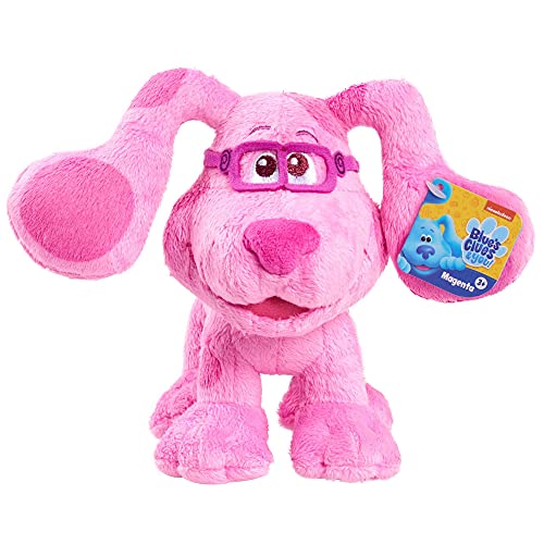 Famosa- Peluche básico de Blues Clues, tamaño 19 cm, color magenta, para todas las edades (BLU00110)