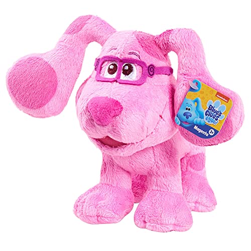 Famosa- Peluche básico de Blues Clues, tamaño 19 cm, color magenta, para todas las edades (BLU00110)