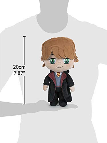 Famosa Softies Harry Potter - Peluche 7'87"/20cm Ron Weasley Ministerio de Magia, el Mejor Amigo de Harry Calidad Super Soft