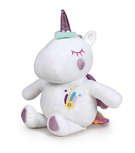 Famosa Softies - Magic Dreams Unicornio, Peluche con Luces y Sonido, 25 cm, Multicolor, (Famosa 760017263)