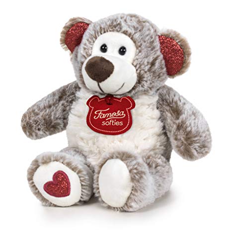 Famosa Softies - Peluche Happy Valentine 32cm con Relleno Reciclado, para niños y niñas a Partir de 0 años (760019736)