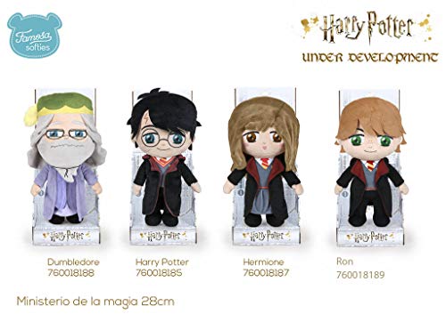 Famosa Softies - Peluche Harry Potter Ministerio de la Magia, 28 cm, Multicolor, (Famosa 760018185)