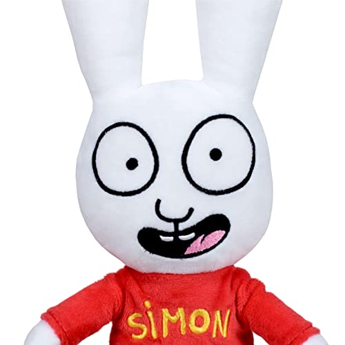 Famosa Softies - Simón el conejo peluche de 27 centímetros suave y blandito, de la serie infantil de televisión, para todas las edades, (760020277)