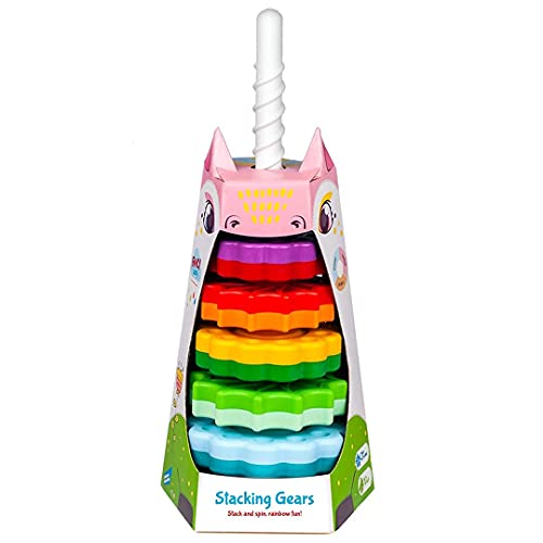 Fancy Baby Twirling Gears Stacker 40cm Juguete para bebé