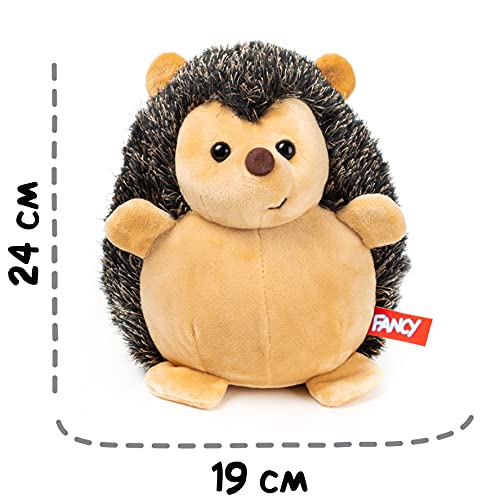 Fancy Erizo de peluche, 24 cm, erizo de peluche, regalo para niños, niñas y niños