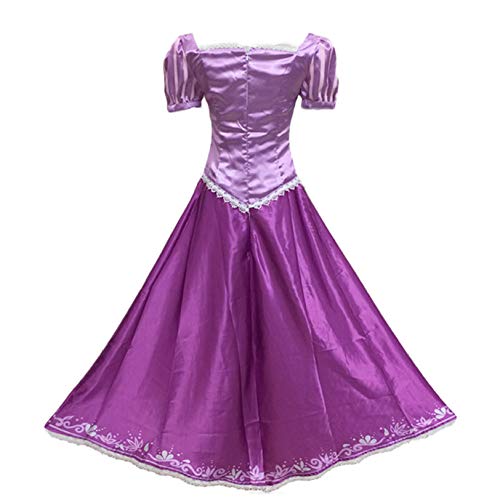 Fanstyle Disfraces de Princesa Rapunzel para niñas Vestidos de Princesa para niñas Vestido de Fiesta Elegante