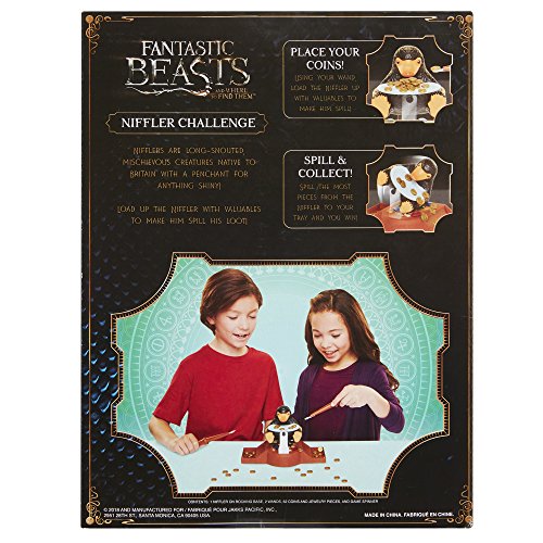 Fantastic Beasts 39895-11L Wizarding World Niffler Challenge Juego de Harry Potter, Multicolor, Talla única