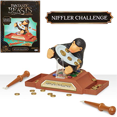 Fantastic Beasts 39895-11L Wizarding World Niffler Challenge Juego de Harry Potter, Multicolor, Talla única