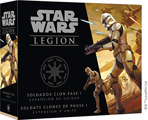 Fantasy Flight Games- Star Wars Legión: Soldados clon fase I, Color (SWL47ES) , color/modelo surtido