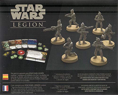 Fantasy Flight Games- Star Wars Legión: Soldados clon fase I, Color (SWL47ES) , color/modelo surtido