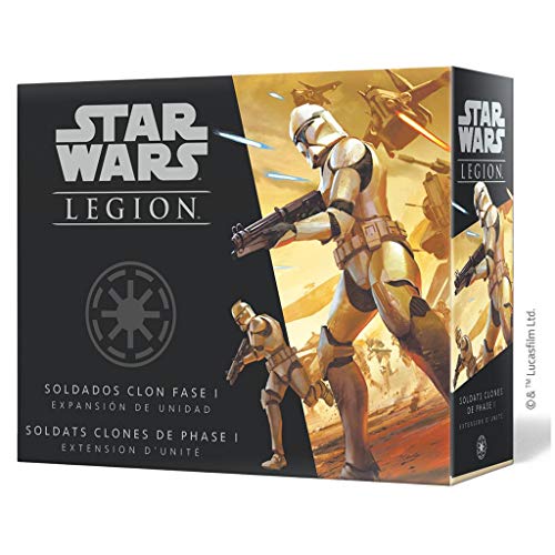 Fantasy Flight Games- Star Wars Legión: Soldados clon fase I, Color (SWL47ES) , color/modelo surtido