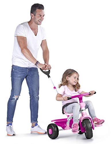 FEBER 800012140 Baby Trike Pink - Triciclo Rosa para niños y niñas de 1 a 3 años