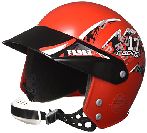 FEBER - Casco de Seguridad, Color Rojo (Famosa 800003101)