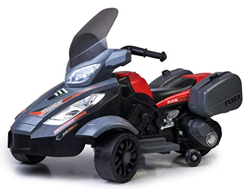 FEBER Motorspider 12V. Trimoto para niños/as de más de 3 años