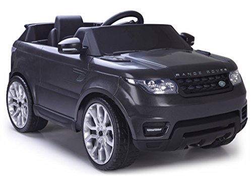 FEBER- Range Rover Sport Coche eléctrico para niños de 3 a 7 años de Juguete, 6V, Color Negro (Famosa 800009610)